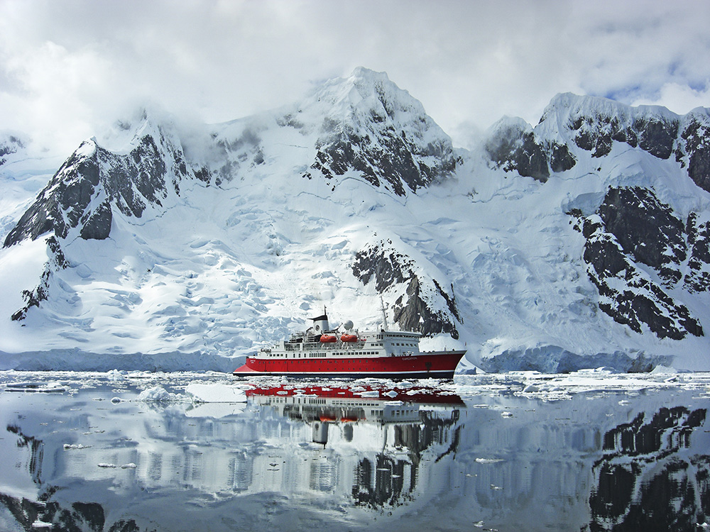 Crossing the Drake Passage can be choppy, but it's worth it.