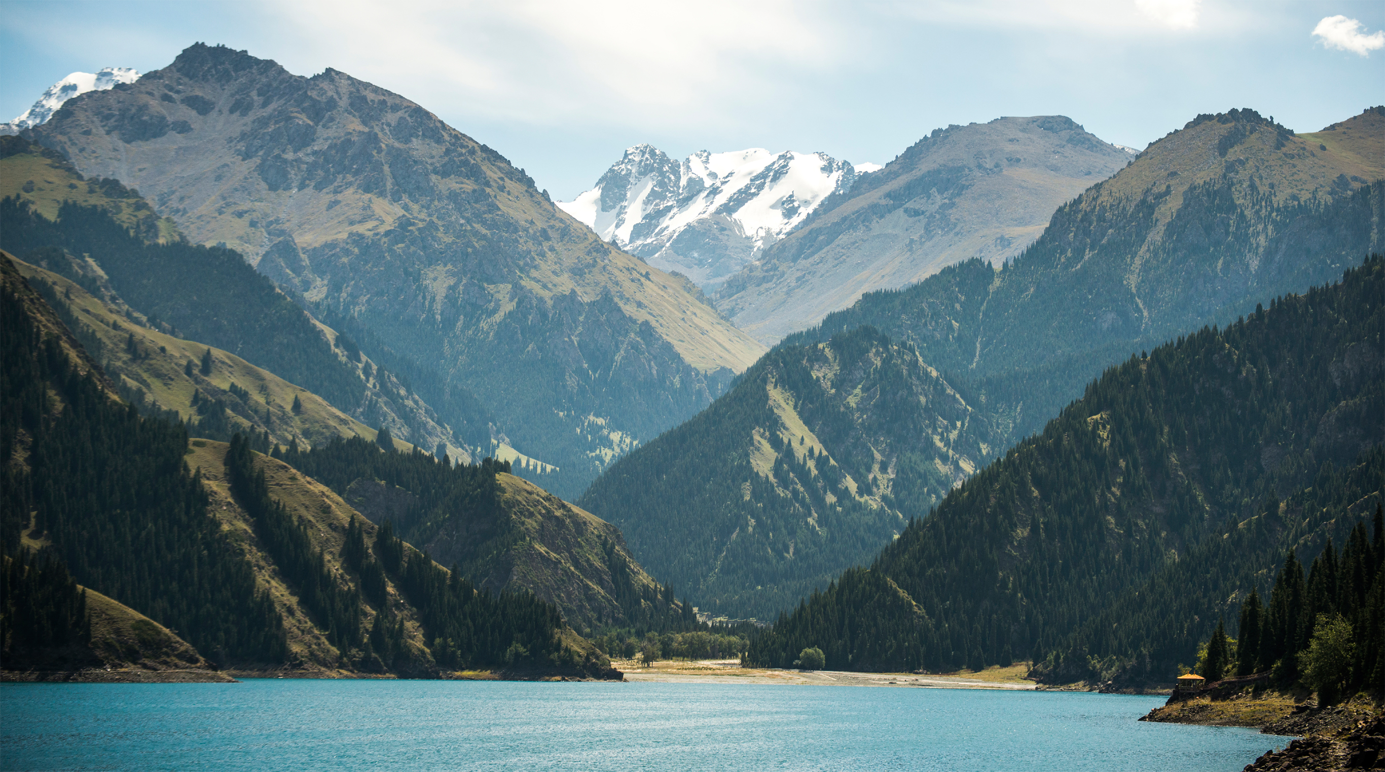 Heavenly Lake near Urumqi, China